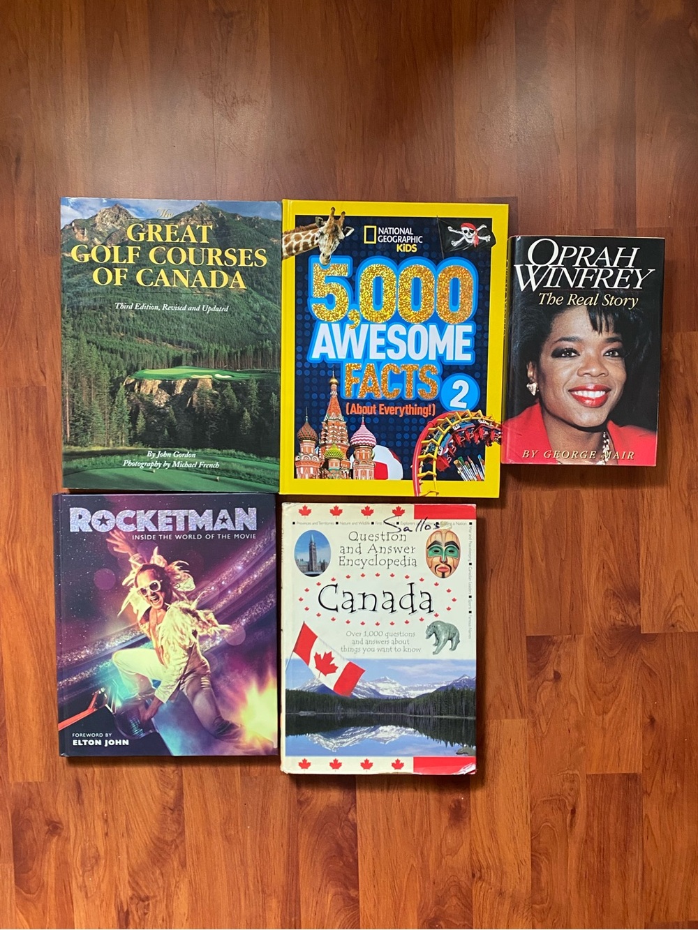 Lot Of 5 Coffee Table Books